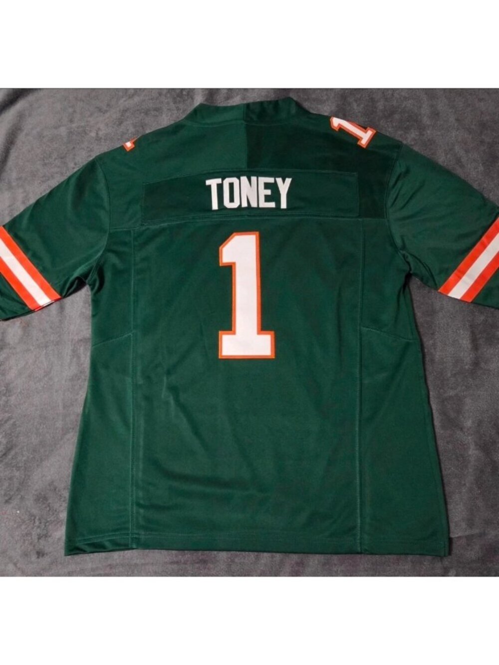 Malachi Toney Green Stitched Jersey Vapor